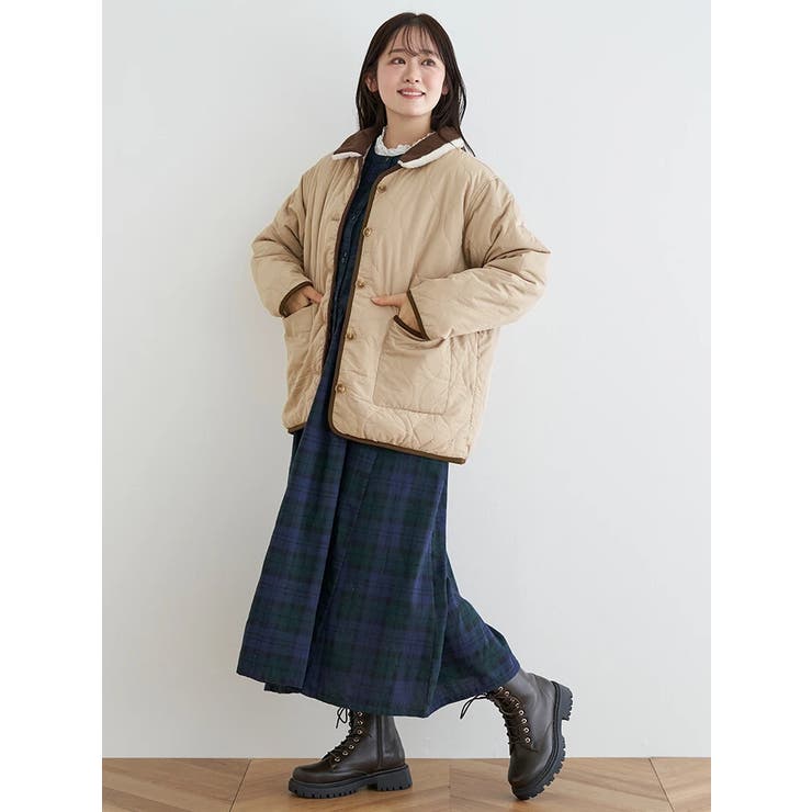 襟コーデュロイリバーシブルブルゾン | LUDIC PARK | 詳細画像49 