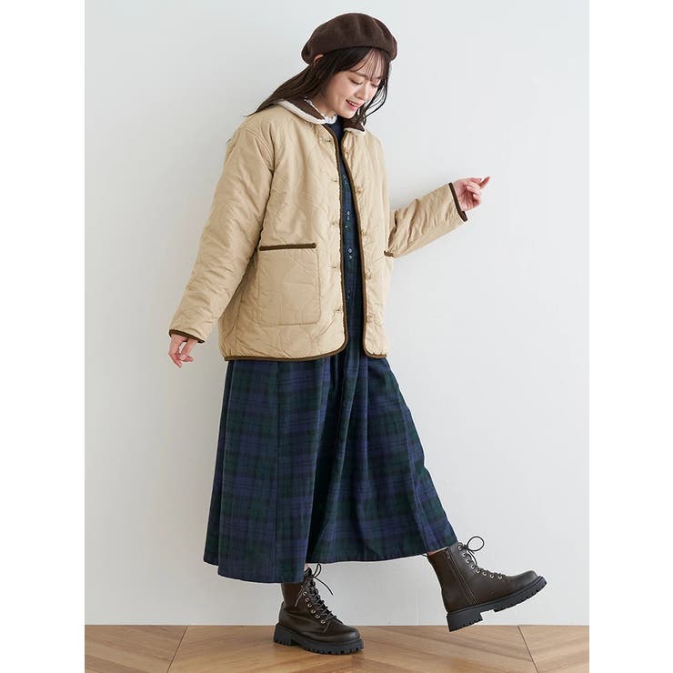 襟コーデュロイリバーシブルブルゾン | LUDIC PARK | 詳細画像51 