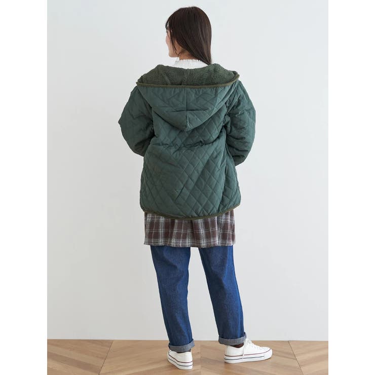 フードリバーシブルブルゾン | LUDIC PARK | 詳細画像21 