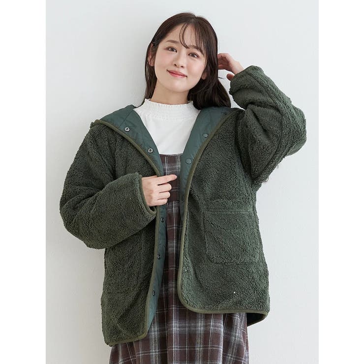 フードリバーシブルブルゾン | LUDIC PARK | 詳細画像22 