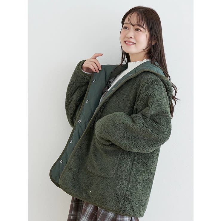 フードリバーシブルブルゾン | LUDIC PARK | 詳細画像23 