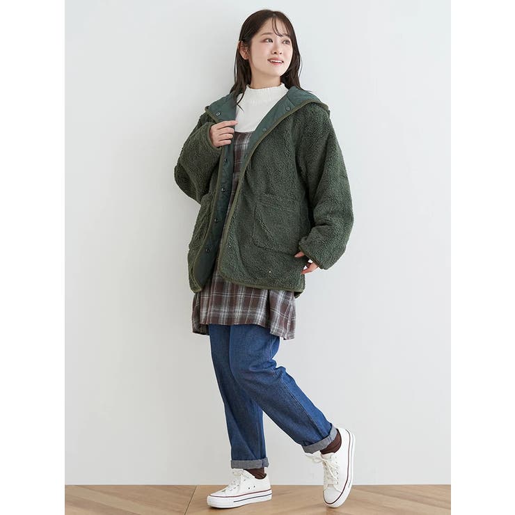 フードリバーシブルブルゾン | LUDIC PARK | 詳細画像26 