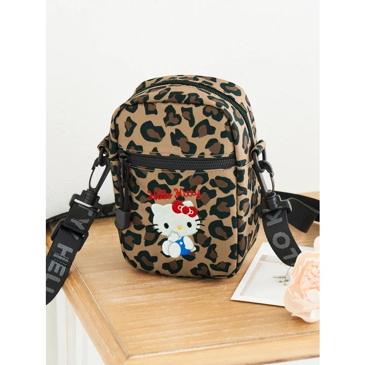 ハローキティヒョウ柄ミニショルダーバッグ[品番：PLMW0015479]｜LUDIC