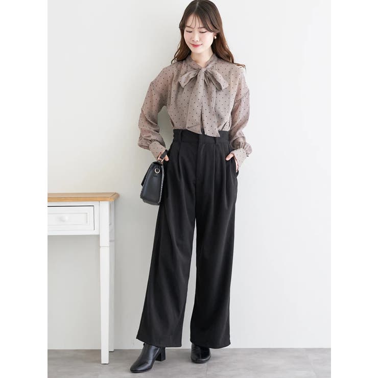 起毛ツイル ストレートパンツ | LUDIC PARK | 詳細画像5 