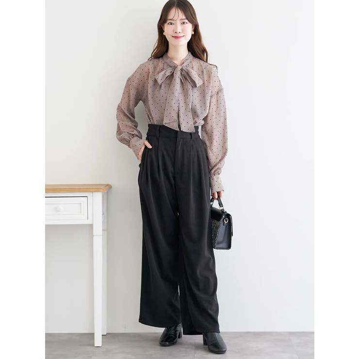 起毛ツイル ストレートパンツ | LUDIC PARK | 詳細画像7 