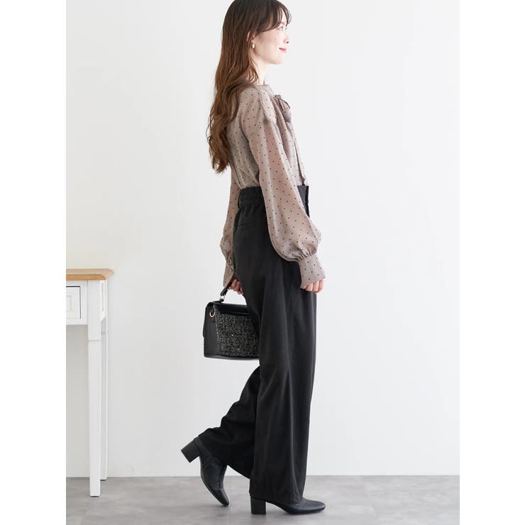 起毛ツイル ストレートパンツ | LUDIC PARK | 詳細画像8 