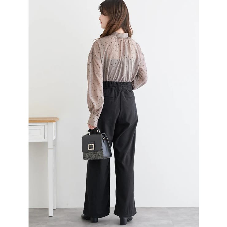 起毛ツイル ストレートパンツ | LUDIC PARK | 詳細画像9 