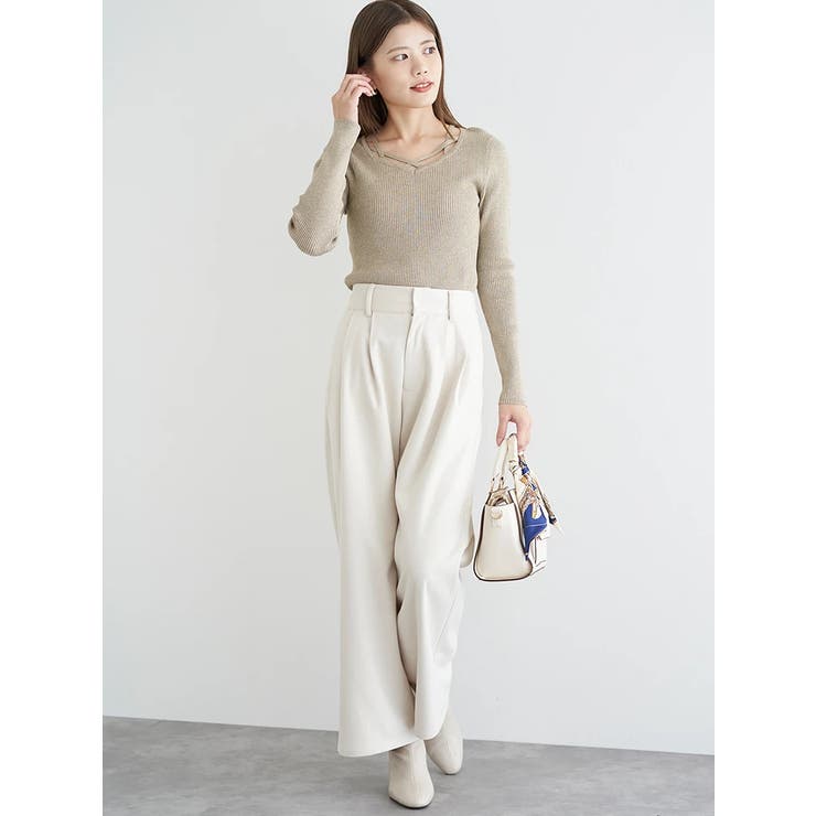 起毛ツイル ストレートパンツ | LUDIC PARK | 詳細画像14 