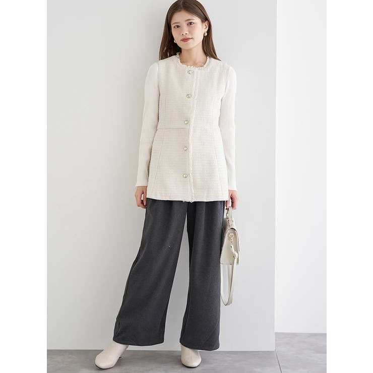 起毛ツイル ストレートパンツ | LUDIC PARK | 詳細画像20 