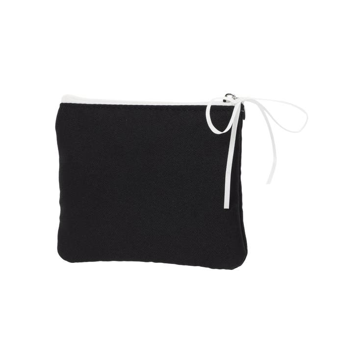 miffy 千鳥×モノトーン ミニフラットポーチ【ミッフィー】 | LUDIC PARK | 詳細画像2 