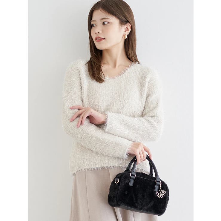 ラメシャギーニット | LUDIC PARK | 詳細画像1 