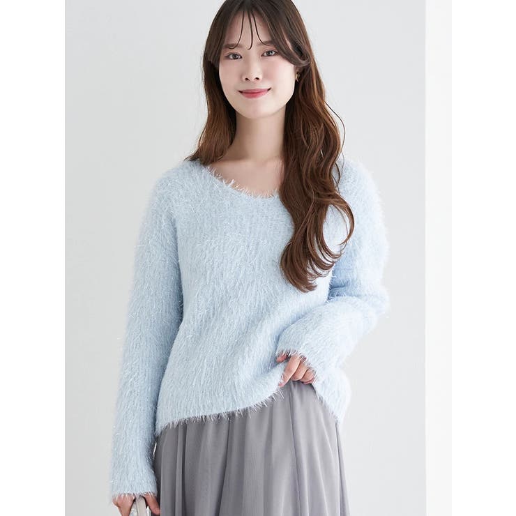 ラメシャギーニット | LUDIC PARK | 詳細画像32 