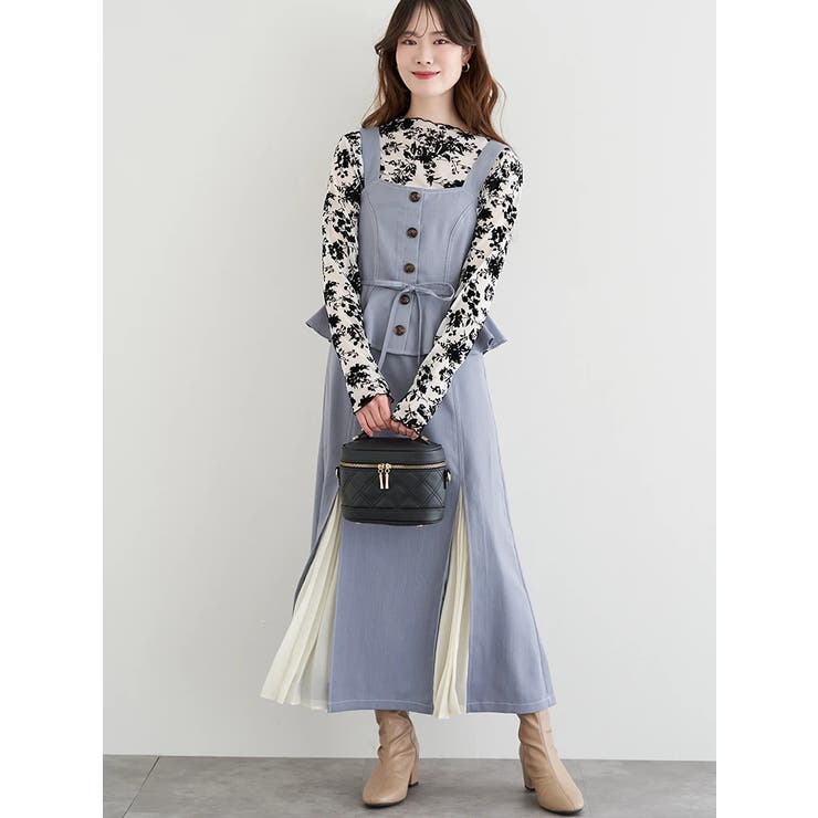 フロッキーフラワーチュールトップス | LUDIC PARK | 詳細画像5 