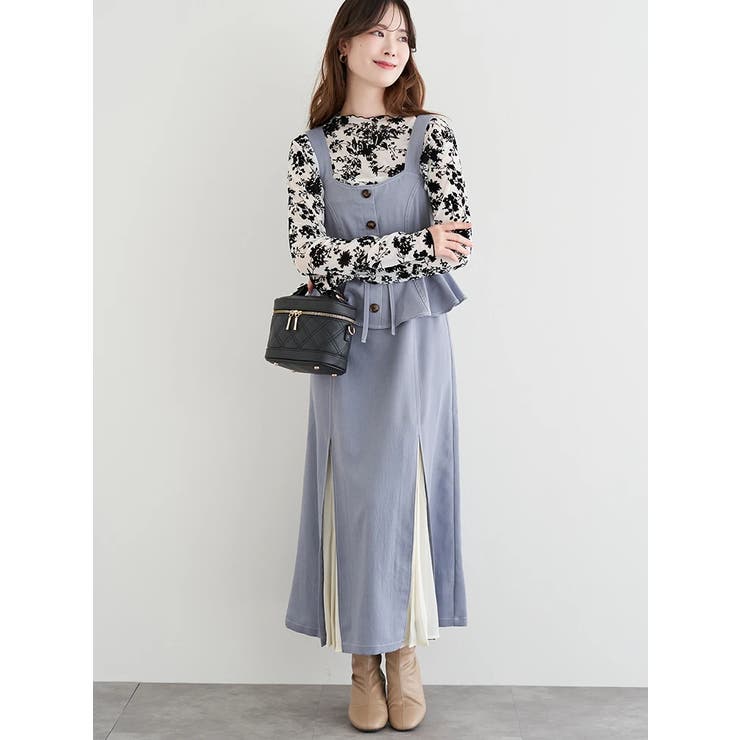 フロッキーフラワーチュールトップス | LUDIC PARK | 詳細画像7 