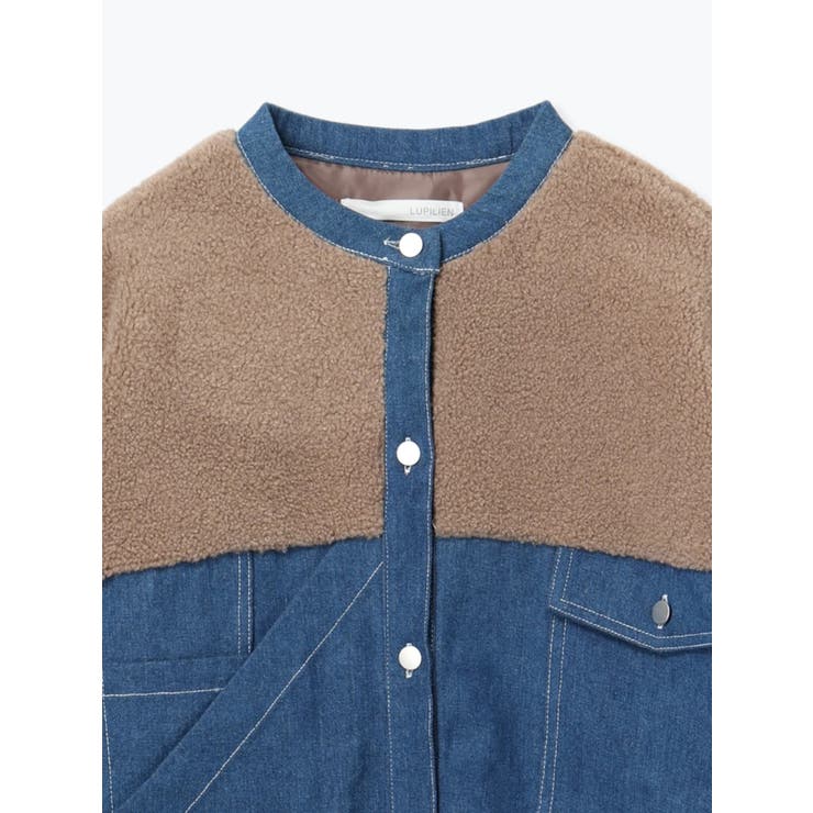 ボア切り替えブルゾン | LUDIC PARK | 詳細画像12 