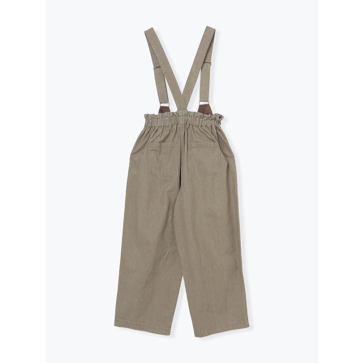 ツイルサスペンダー付きワイドパンツ | LUDIC PARK | 詳細画像2 