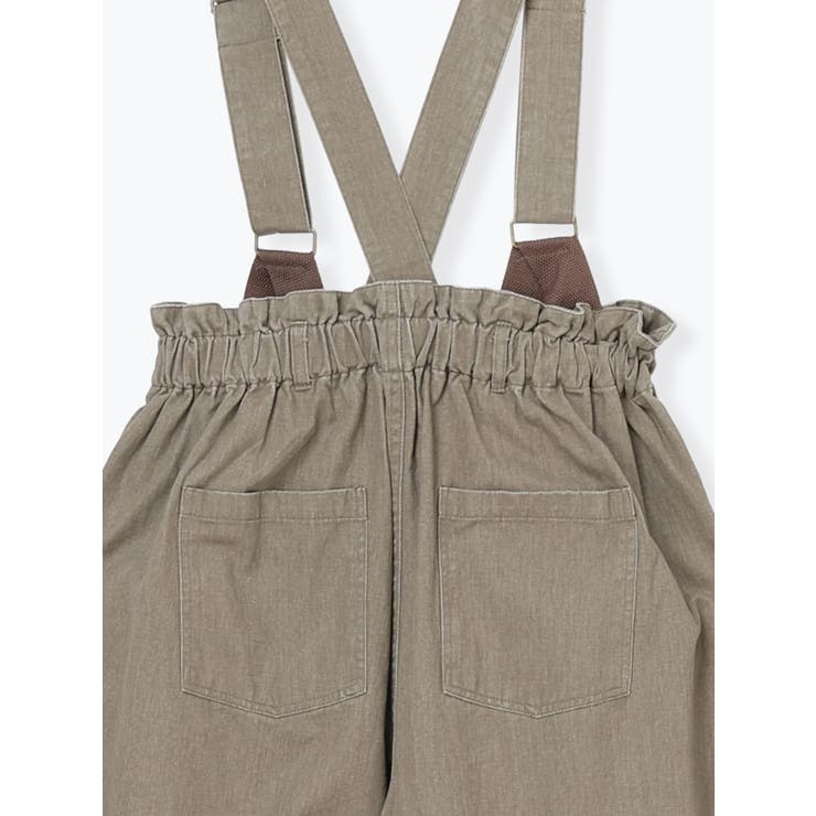 ツイルサスペンダー付きワイドパンツ | LUDIC PARK | 詳細画像6 