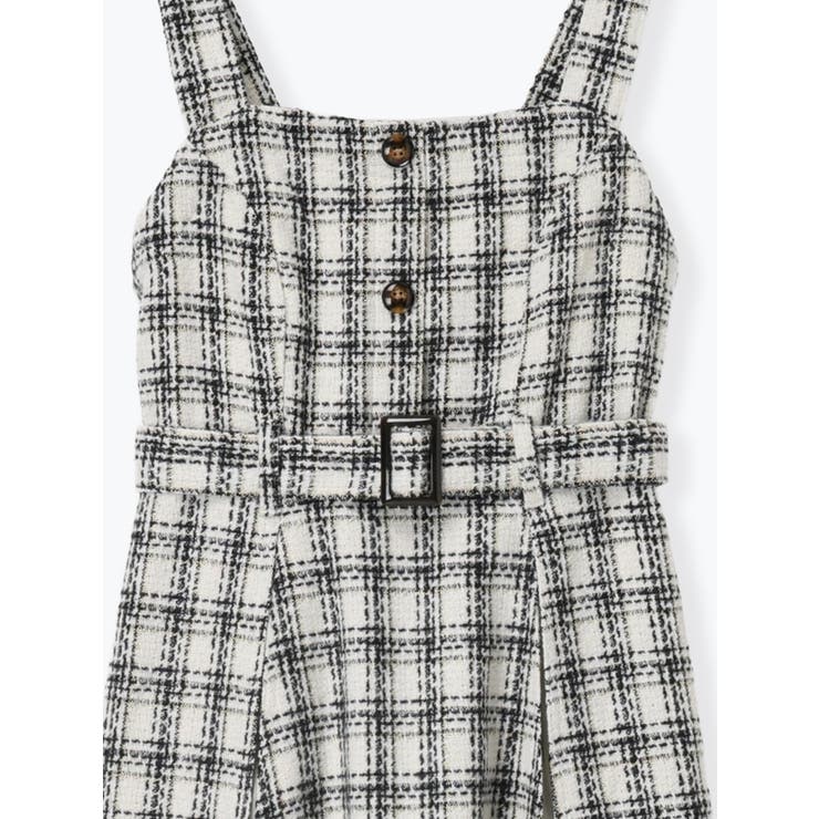 ツイード×プリーツ切り替えジャンパースカート | LUDIC PARK | 詳細画像33 