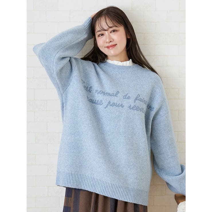 ロゴニットプルオーバー | LUDIC PARK | 詳細画像1 