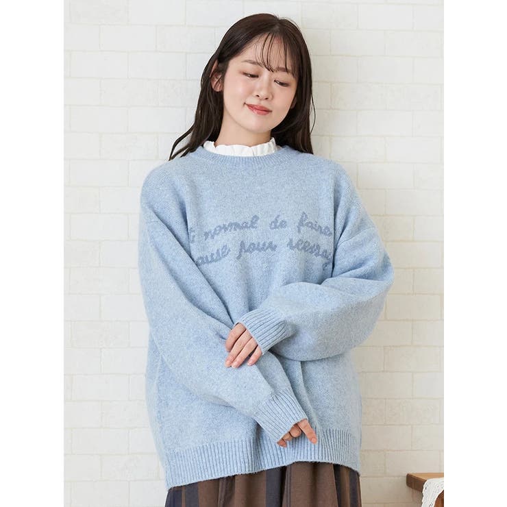 ロゴニットプルオーバー | LUDIC PARK | 詳細画像2 