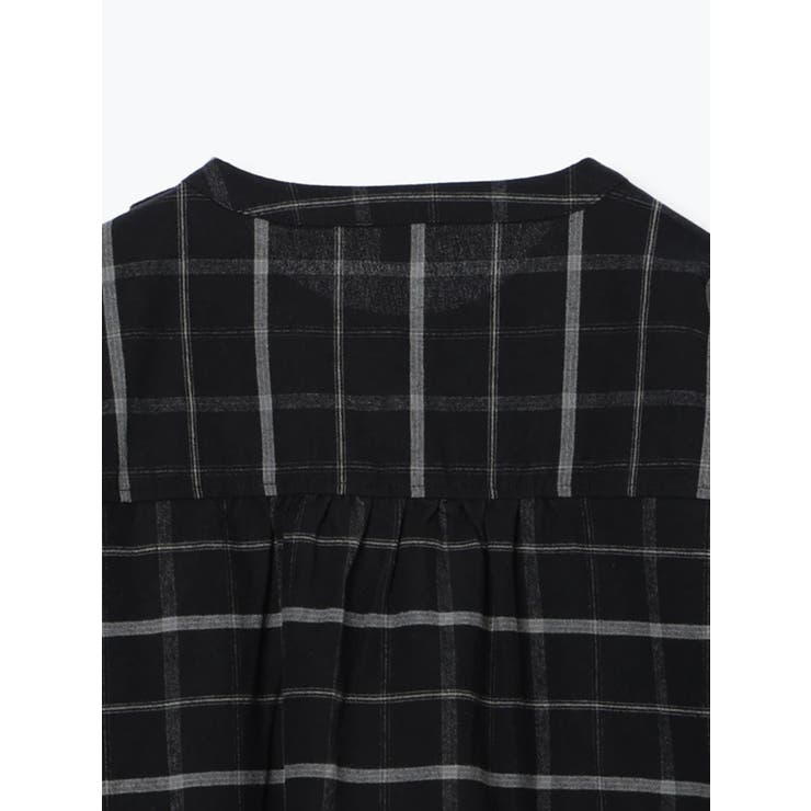 チェック柄フロントタックブラウス | LUDIC PARK | 詳細画像15 