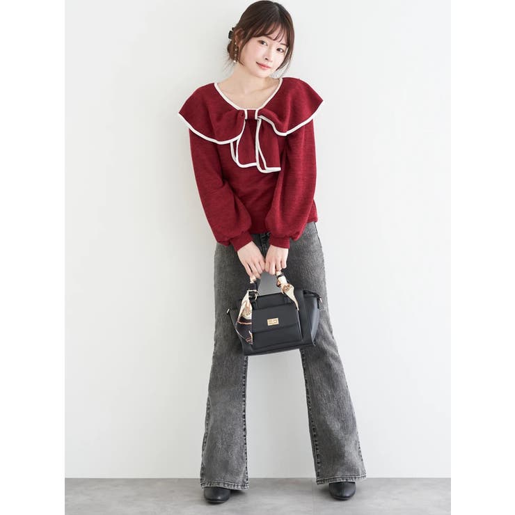 リボンパイピングプルオーバー | LUDIC PARK | 詳細画像14 