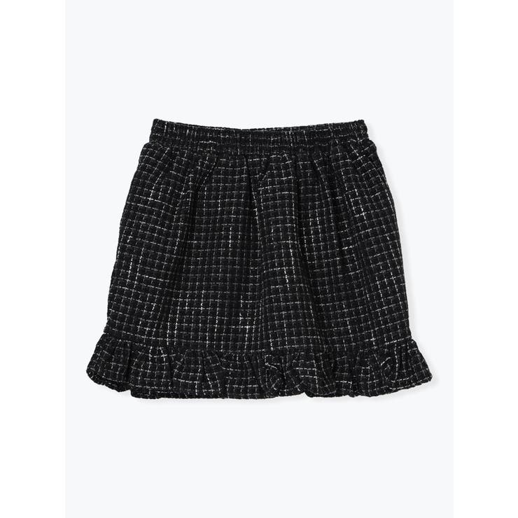 ツイード×パール調ボタン ペプラムミニスカート | LUDIC PARK | 詳細画像17 