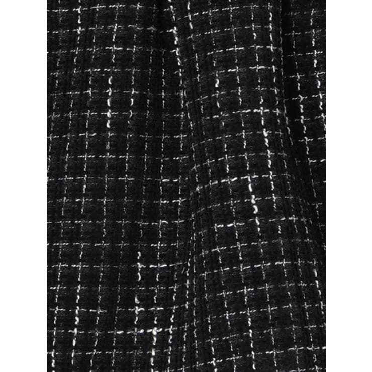 ツイード×パール調ボタン ペプラムミニスカート | LUDIC PARK | 詳細画像22 