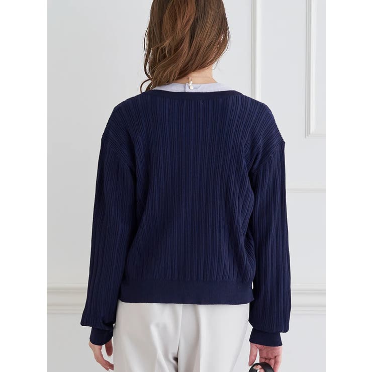 パールボタンニットカーディガン | LUDIC PARK | 詳細画像4 