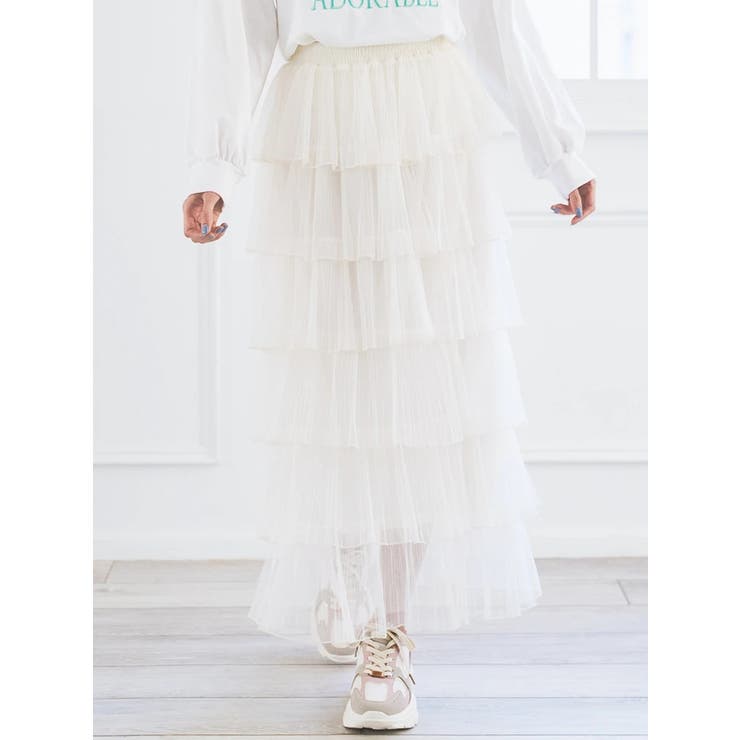 チュールダンダンスカート | LUDIC PARK | 詳細画像2 
