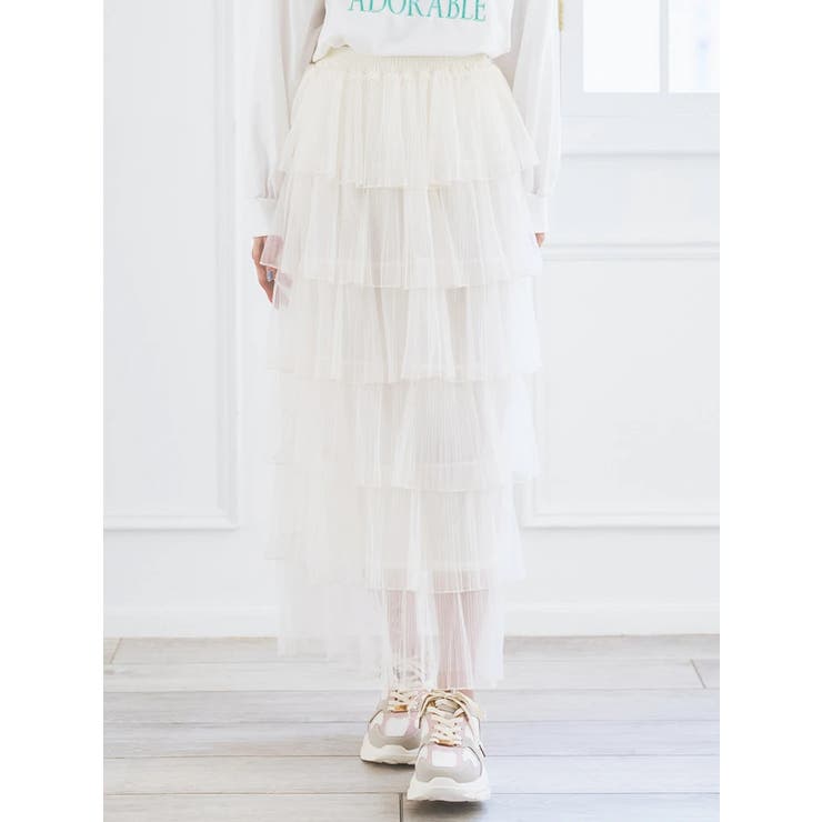 チュールダンダンスカート | LUDIC PARK | 詳細画像3 