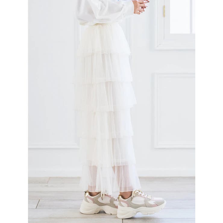 チュールダンダンスカート | LUDIC PARK | 詳細画像4 