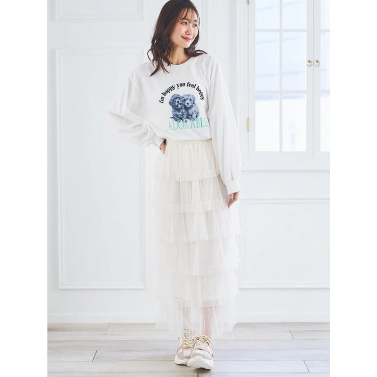 チュールダンダンスカート | LUDIC PARK | 詳細画像7 