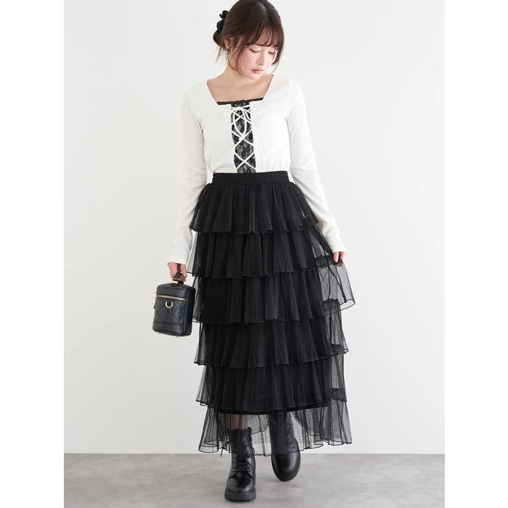 チュールダンダンスカート | LUDIC PARK | 詳細画像18 