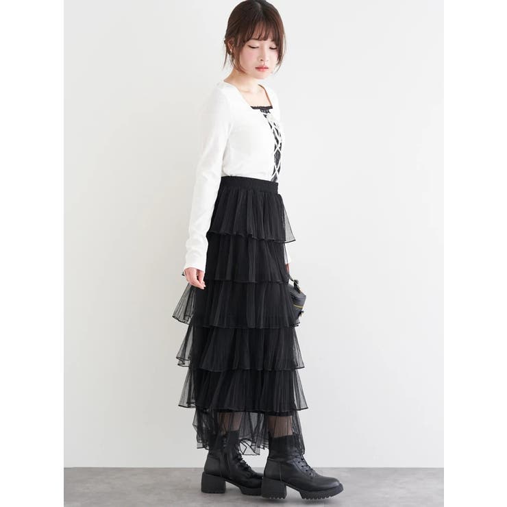 チュールダンダンスカート | LUDIC PARK | 詳細画像19 