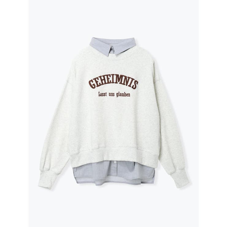 シャツレイヤード風プルオーバー | LUDIC PARK | 詳細画像4 