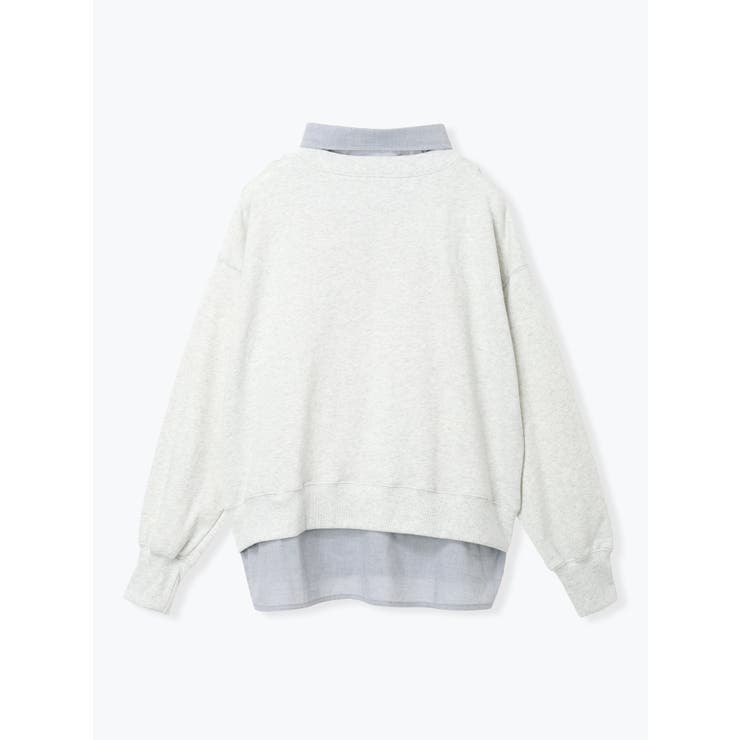 シャツレイヤード風プルオーバー | LUDIC PARK | 詳細画像5 