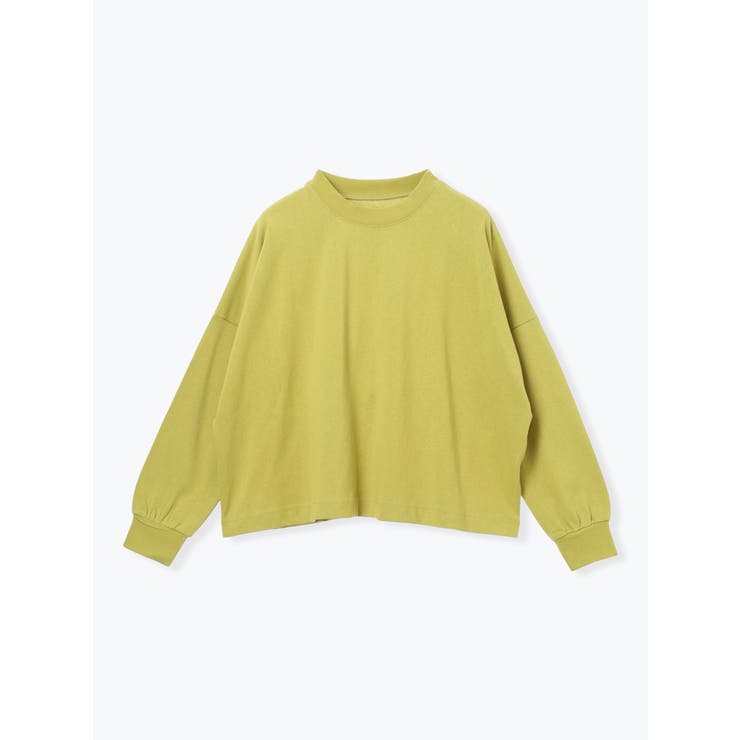 黄 | クルーワイドロングスリーブTシャツ | LUDIC PARK