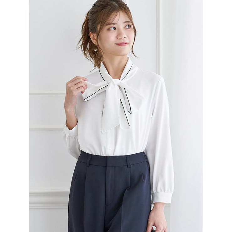 【正解ブラウス】 リボンタイブラウス | LUDIC PARK | 詳細画像12 