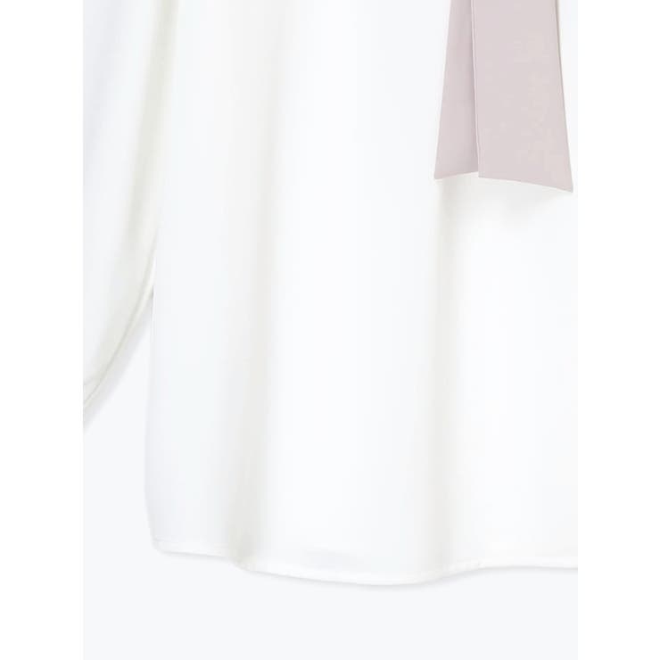 【正解ブラウス】 バー付きボウタイブラウス | LUDIC PARK | 詳細画像18 