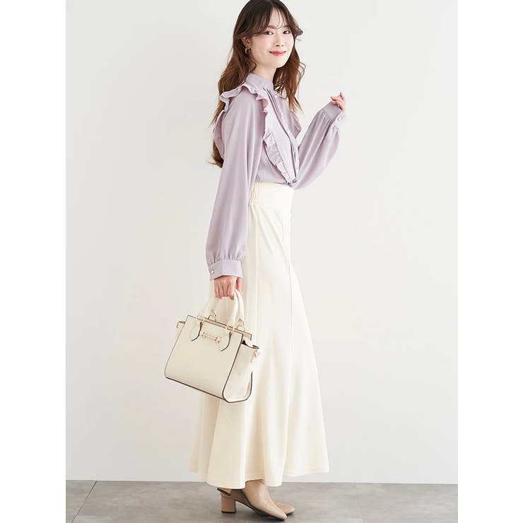 フロントピンタックフリルブラウス | LUDIC PARK | 詳細画像8 