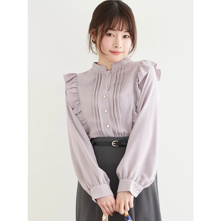 フロントピンタックフリルブラウス | LUDIC PARK | 詳細画像22 