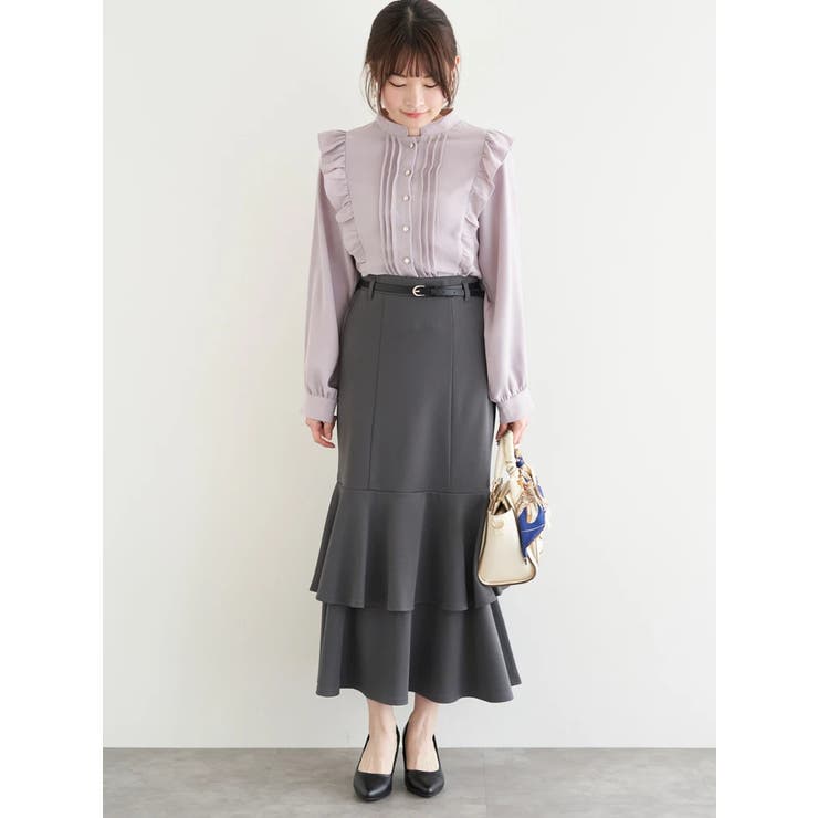 フロントピンタックフリルブラウス | LUDIC PARK | 詳細画像23 