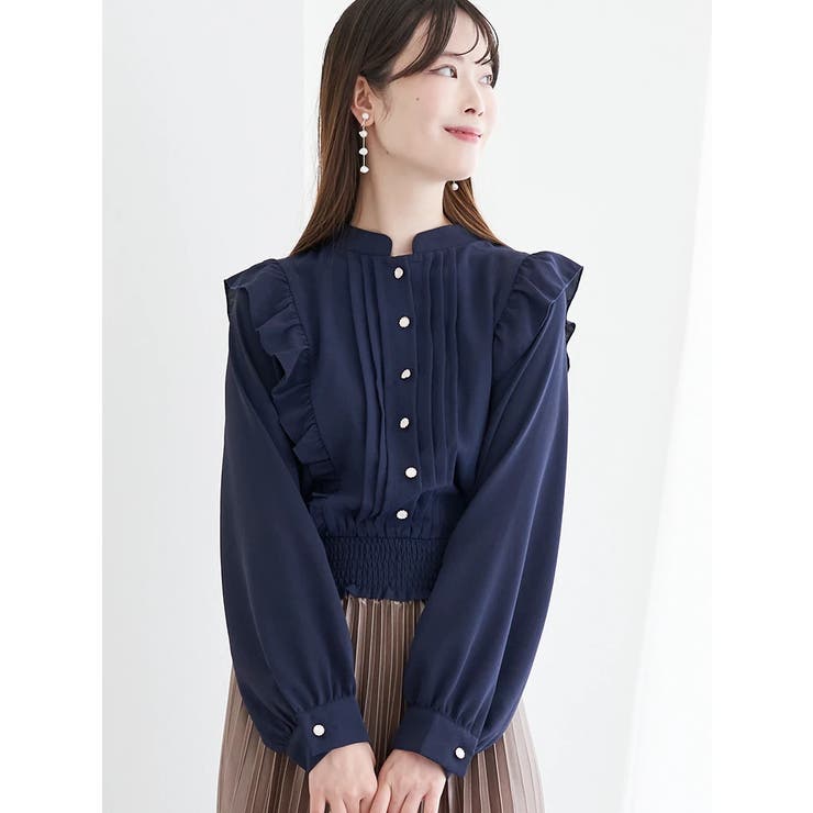 フロントピンタックフリルブラウス | LUDIC PARK | 詳細画像27 