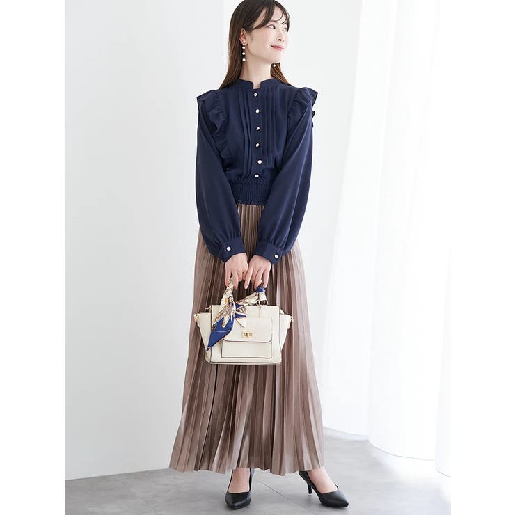 フロントピンタックフリルブラウス | LUDIC PARK | 詳細画像30 