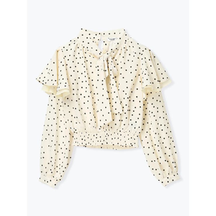 ドットボウタイフリルブラウス | LUDIC PARK | 詳細画像22 
