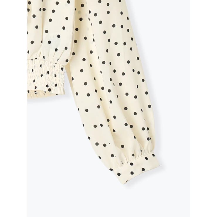 ドットボウタイフリルブラウス | LUDIC PARK | 詳細画像25 