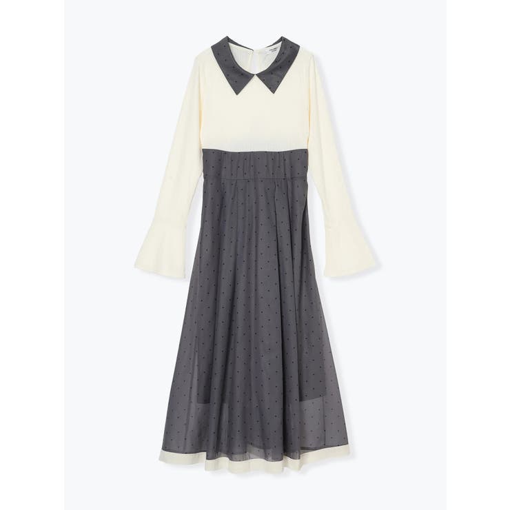 リブ切り替えドットワンピース | LUDIC PARK | 詳細画像16 