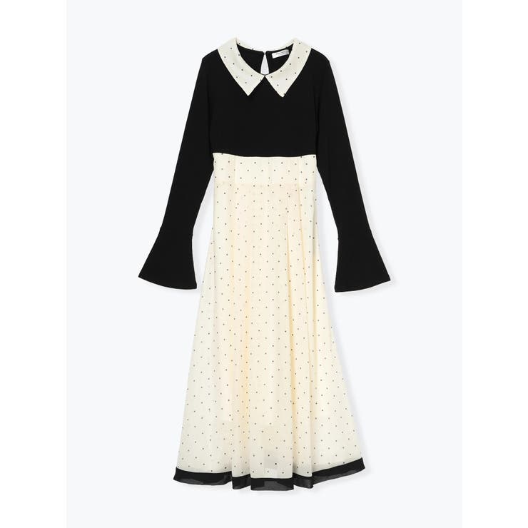 リブ切り替えドットワンピース | LUDIC PARK | 詳細画像19 