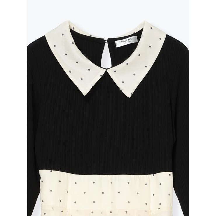 リブ切り替えドットワンピース | LUDIC PARK | 詳細画像21 